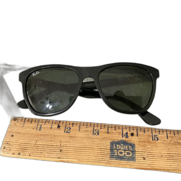 Ray-Ban RB4184 601/71 Sunglasses Black Replacement FRAMES ONLY 54-17-145 Italy - Picture 3 of 5